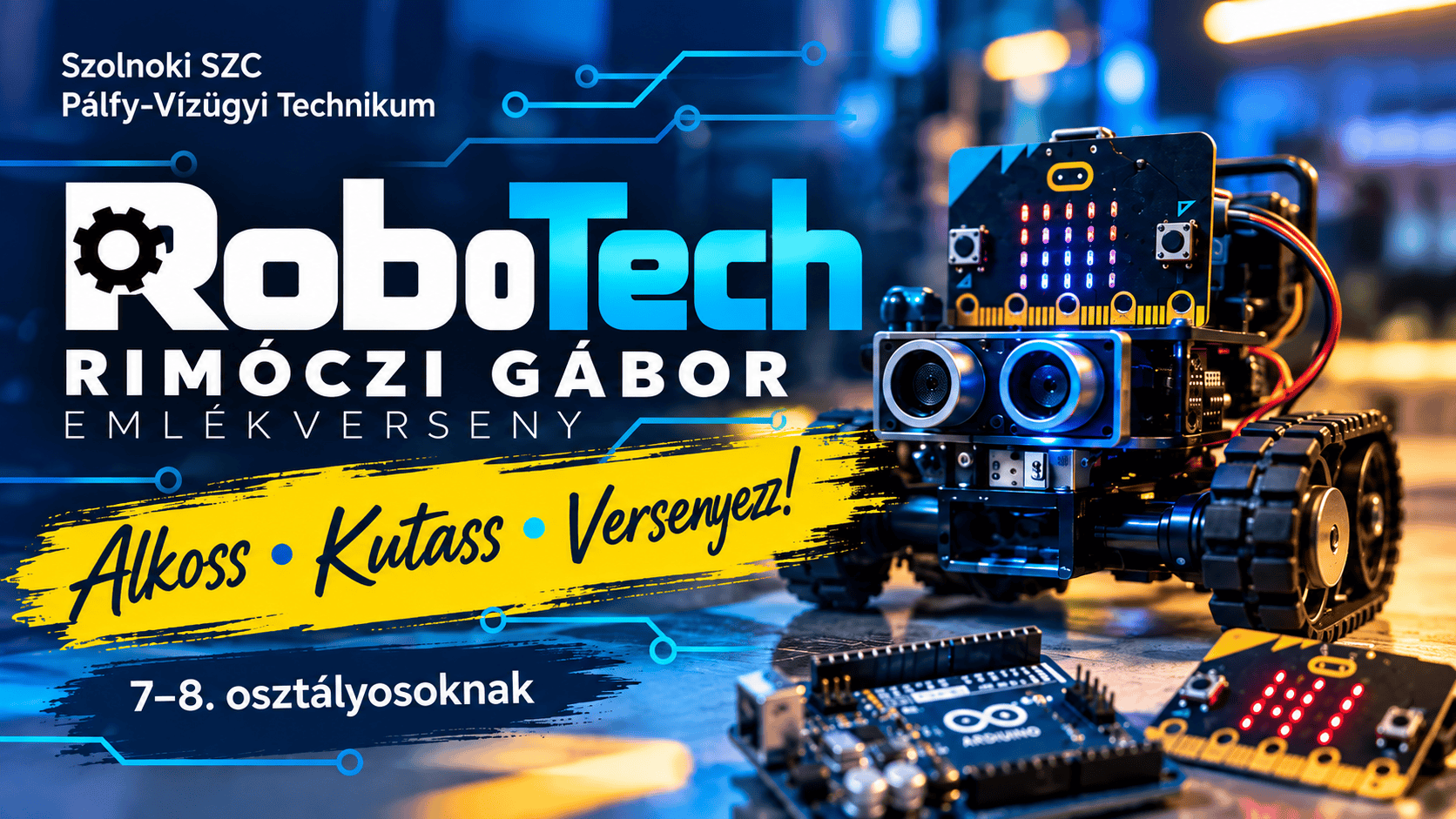 RoboTech emlékverseny plakátja.png