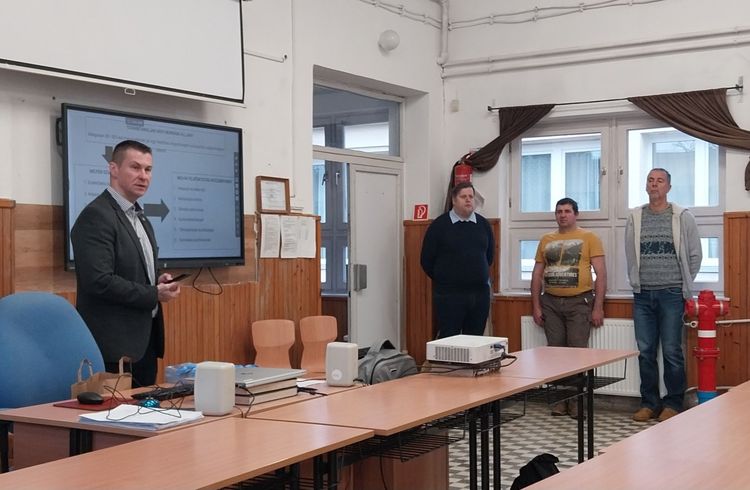  Nemzeti Közszolgálati Egyetem Víztudományi Karának dékánja járt intézményünkben